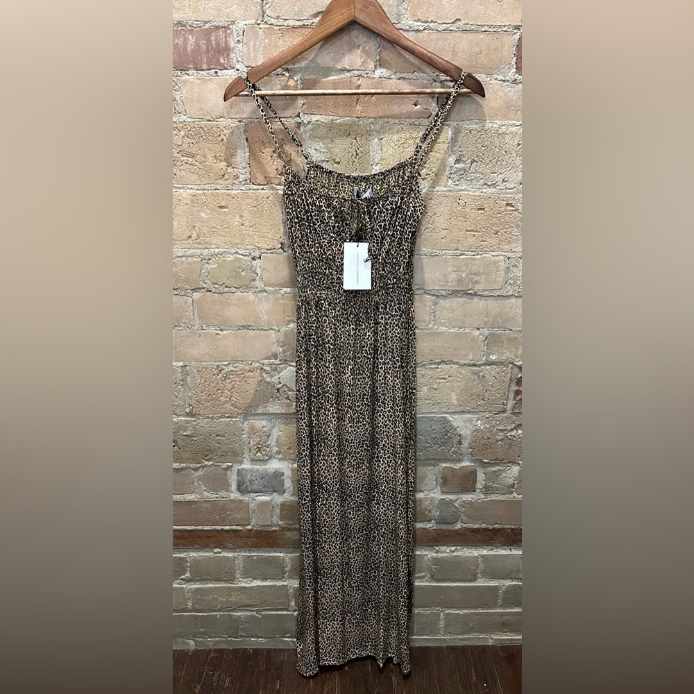 Faithfull THE BRAND NWT
Jasmina Sleeveless Leopard Maxi Slip Dress in Sz S - Picture 4 of 7